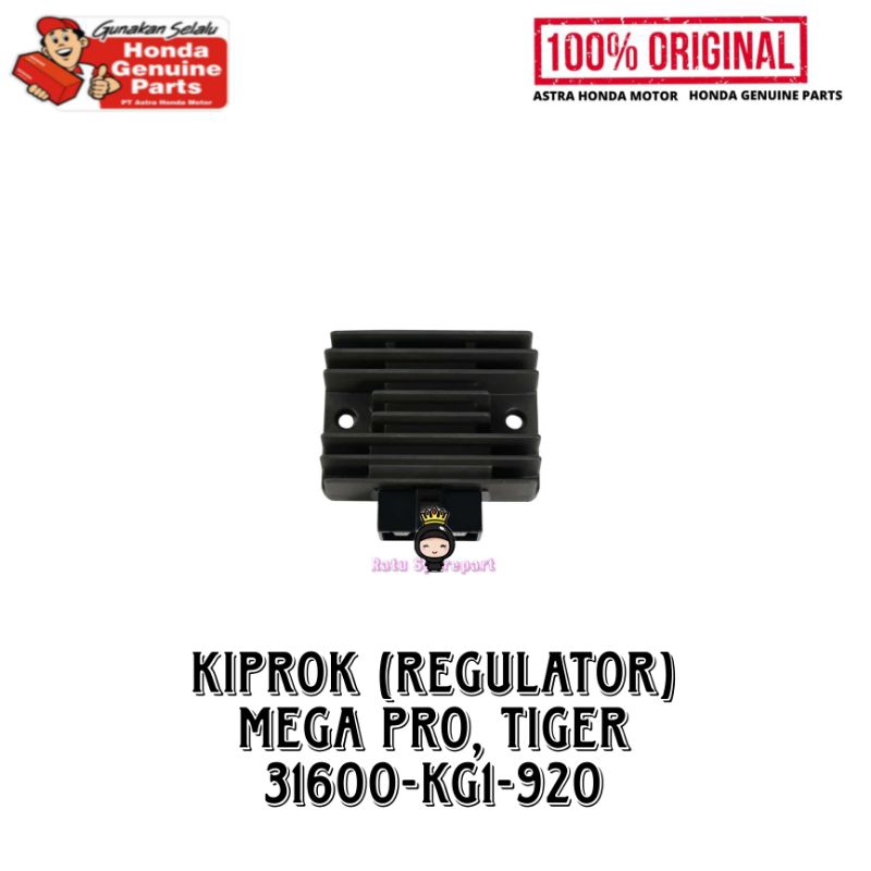 Kiprok (Regulator) Honda Megapro Original - 31600KG1920 - Kiprok Megapro Advance - Kiprok Tiger - Ki