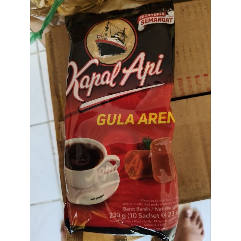 

Kopi kapal api gula aren special 20 sachet @30 gram