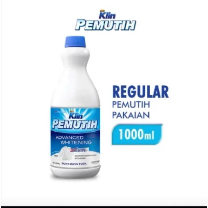 So klin pemutih baju reguler botol 1000ml