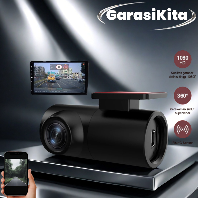 F1-3(Pasokan lokal) Dashcam ADAS night Vision, Kamera Parkir Mobil dengan Navigasi, Resolusi 1080P H
