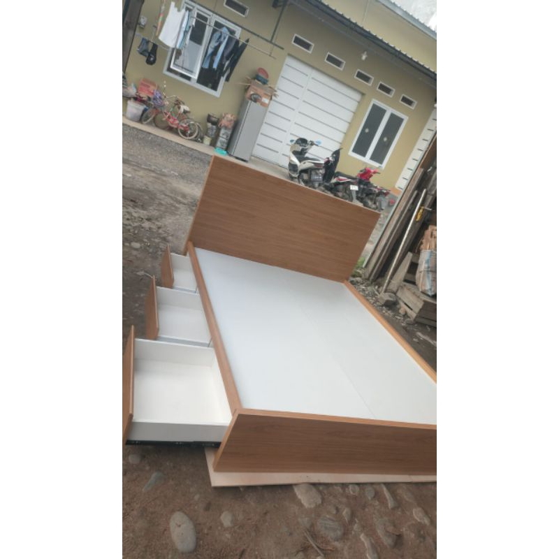 DIPAN HPL | STORAGE BED | DIPAN MINIMALIS