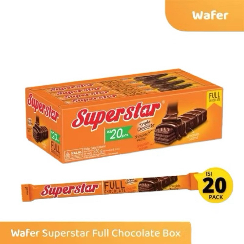 

WAFER SUPERSTAR ISI 20pc PERBOX
