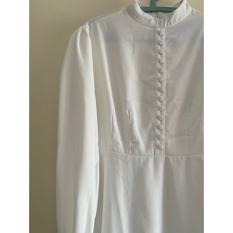 PRELOVED THENBLANK SARASVATI DRESS PUTIH