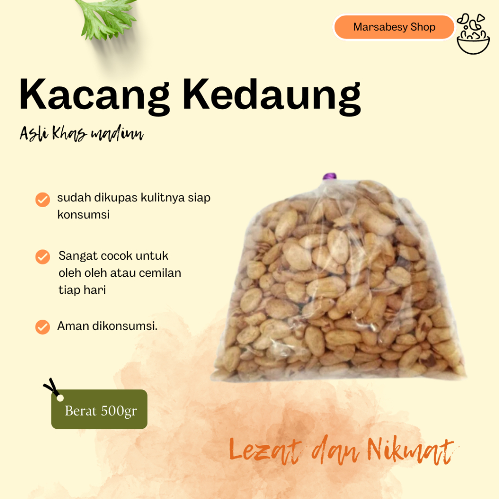 

NEW 500g Kacang Kedaung Camilan Sehat Kedawung Cangseng MURAH BERKUALITAS
