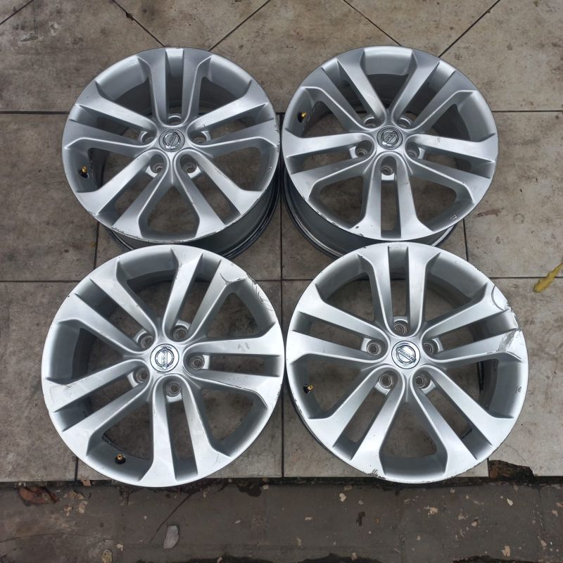 Velg Copotan Mobil Oem Nissan Juke Teana Xtrail Elgrand Serena Ring 17 Baud 5x114.3