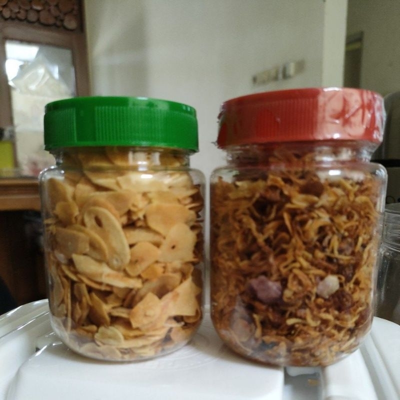 

Bawang putih dan Bawang merah goreng