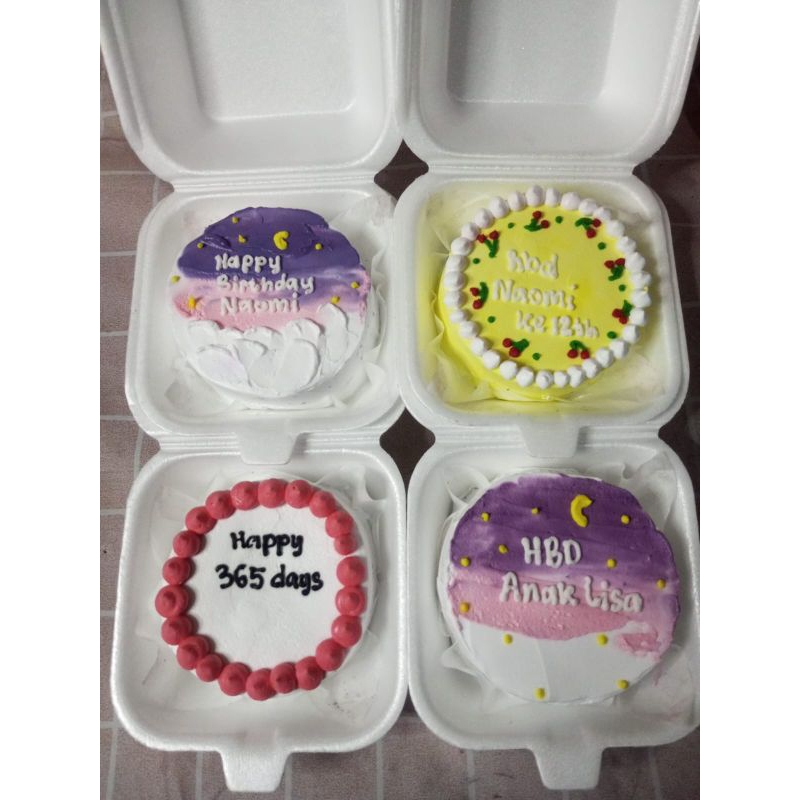 

BENTO CAKE/D9/BASE CAKE BLACKFOREST (ORDER MIN H-2) TIDAK BISA DADAKAN/UTAMAKAN BACA DESKRIPSI!