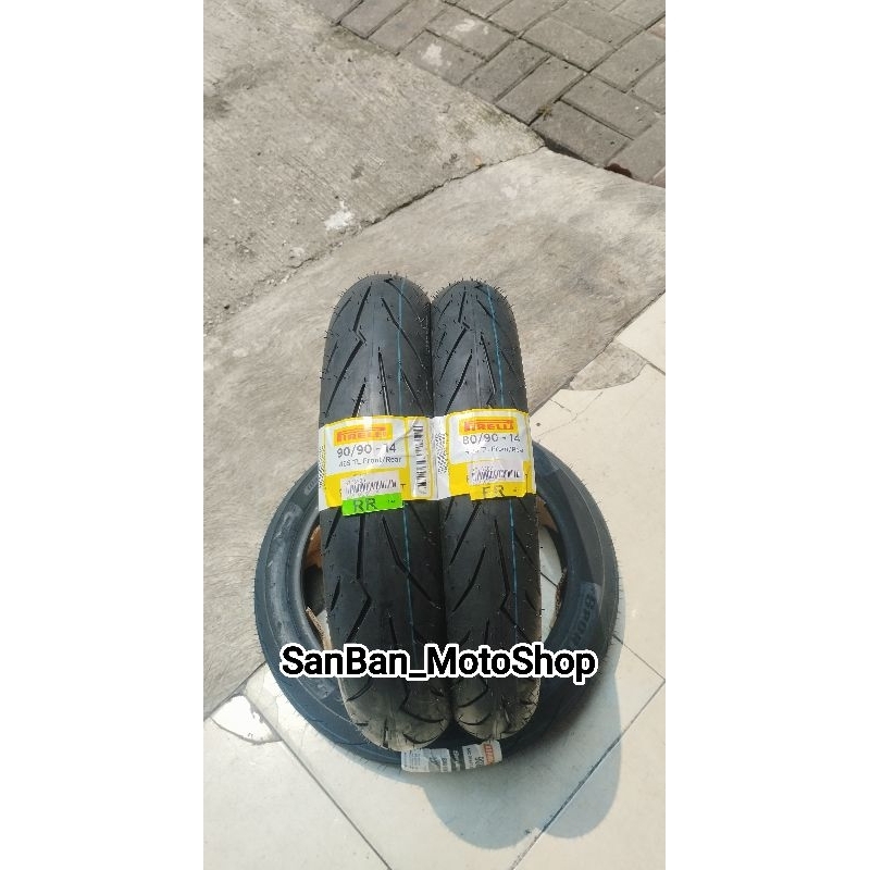 Pirelli/Firelli Diablo Rosso Sport 90/90/14 - 80/90/14 Beat.Scoopy.Vario.Mio.Spaccy