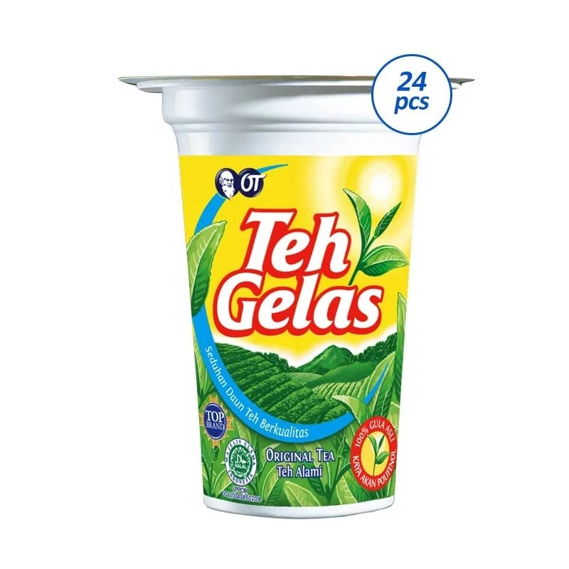 

Teh Gelas Minuman Teh Dus 24 x 160 ML
