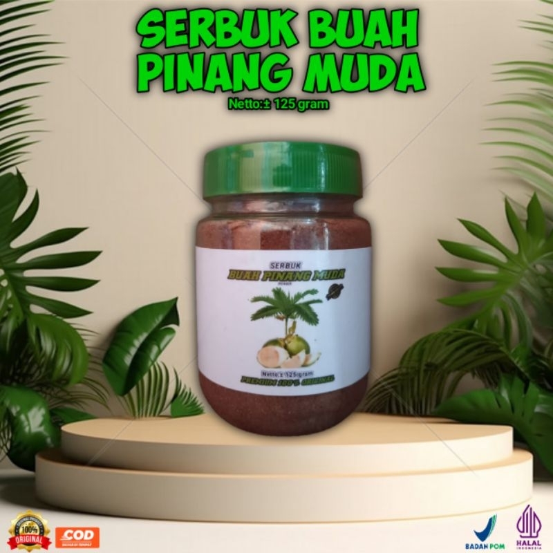 

SERBUK BUAH PINANG/JAMBE (isi.125g) ORIGINAL PENAMBAH NAFSU MAKAN/MENINGKATKAN LIBIDO/TAHAN LAMA