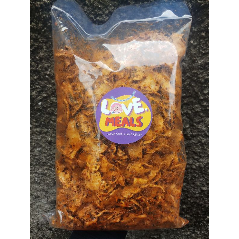 

Basreng tipis kriuk bumbu basah daun jeruk