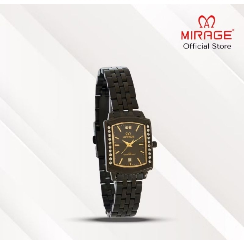 JAM TANGAN MIRAGE WANITA ORIGINAL 0385 TAHAN AIR