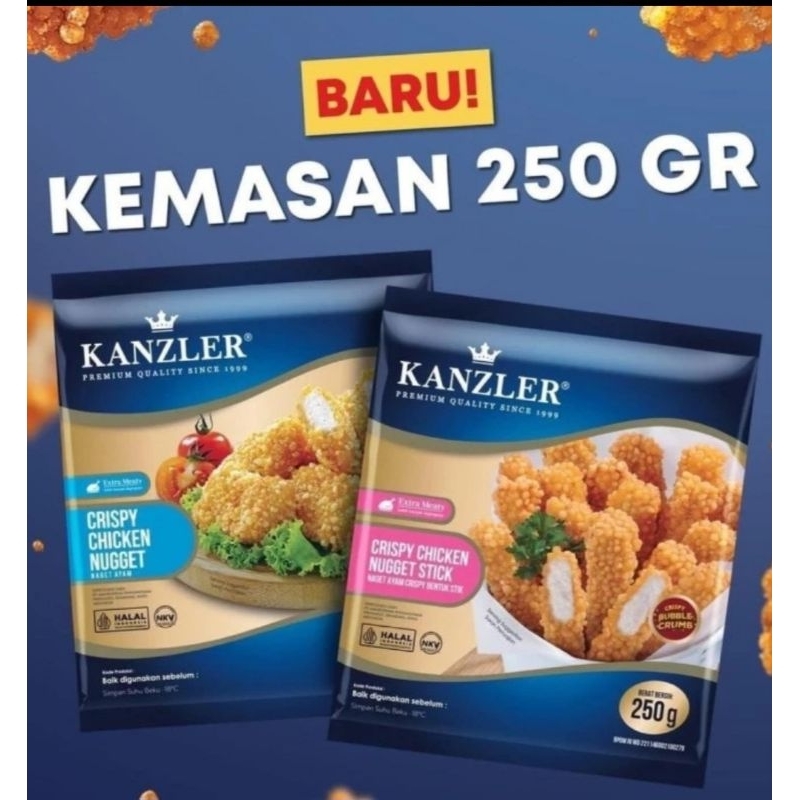

Kanzler Crispy Chicken Nugget 250gr