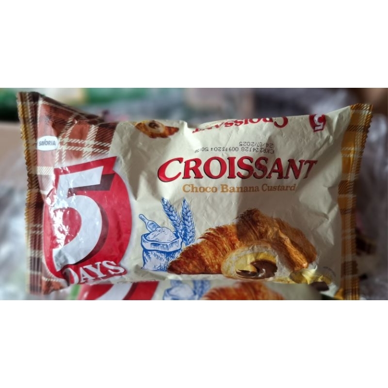 

Croissant Choco Banana Custard PROMO MURAh