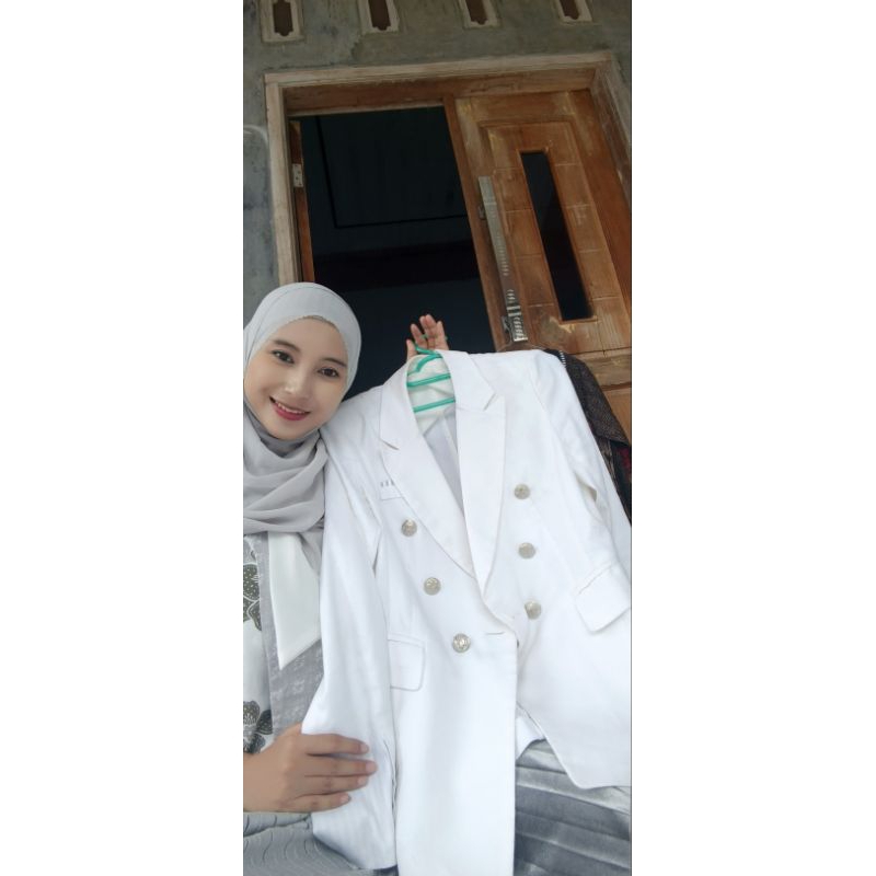 Preloved Blazer Putih, Preloved Murah