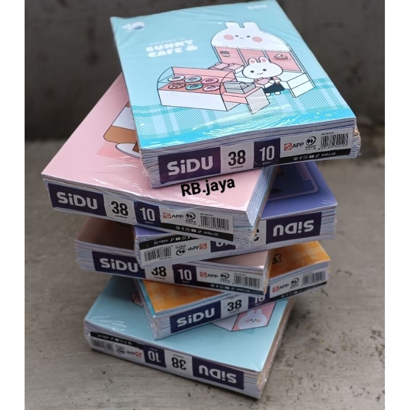 

(promo) buku tulis sidu 38 lembar 1 pack isi 10 buku