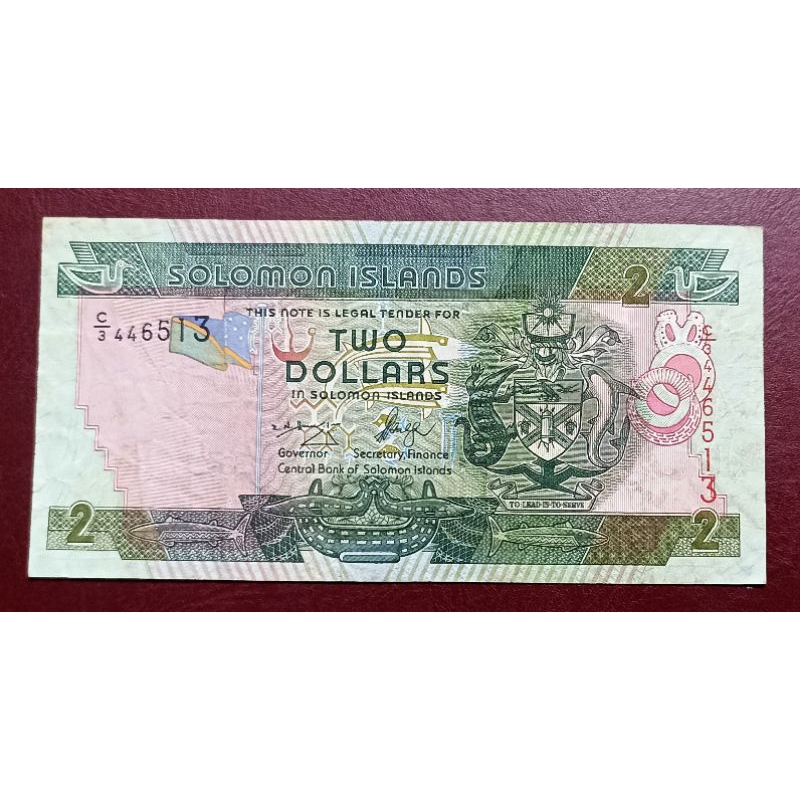 UANG SOLOMON 2 DOLLARS