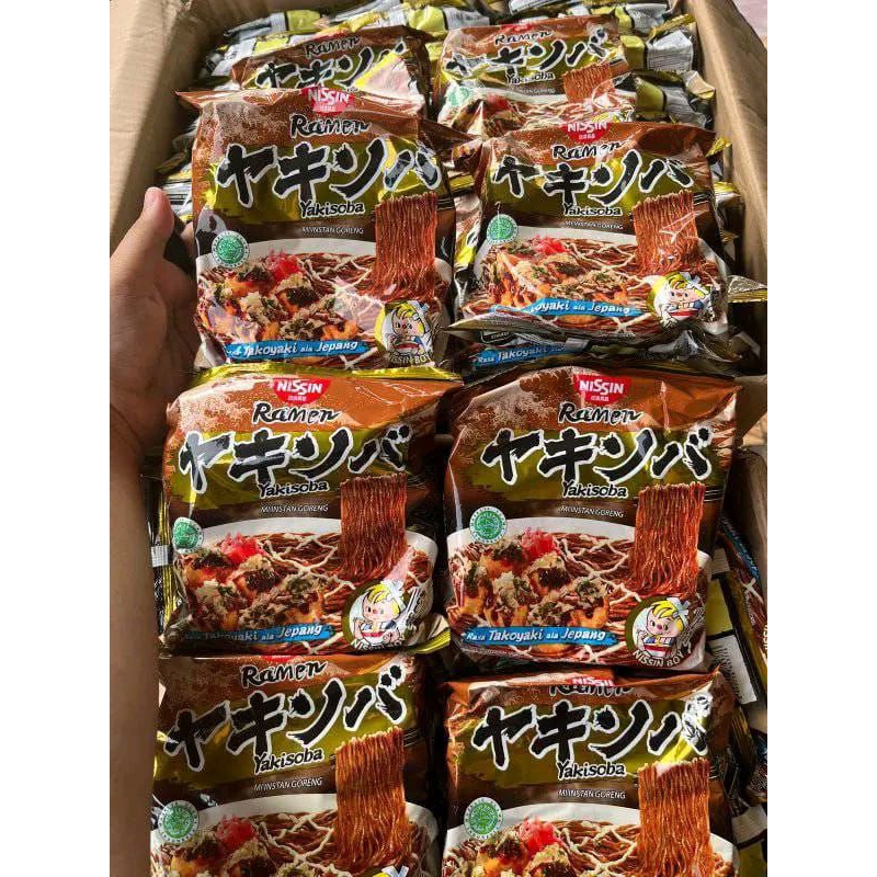 

NISSIN mie ramen YAKISOBA ala jepang kemasan yang gede