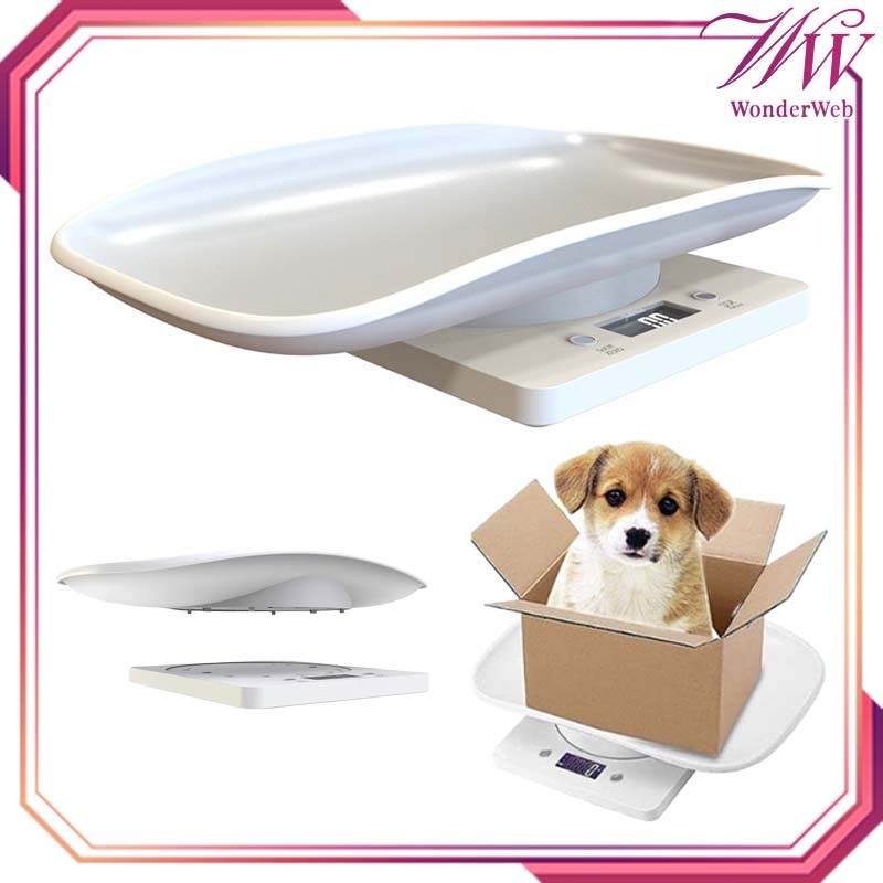 Timbangan Hewan Kucing Serbaguna Timbangan Hewan Digital Kecil 10kg Timbangan Anjing