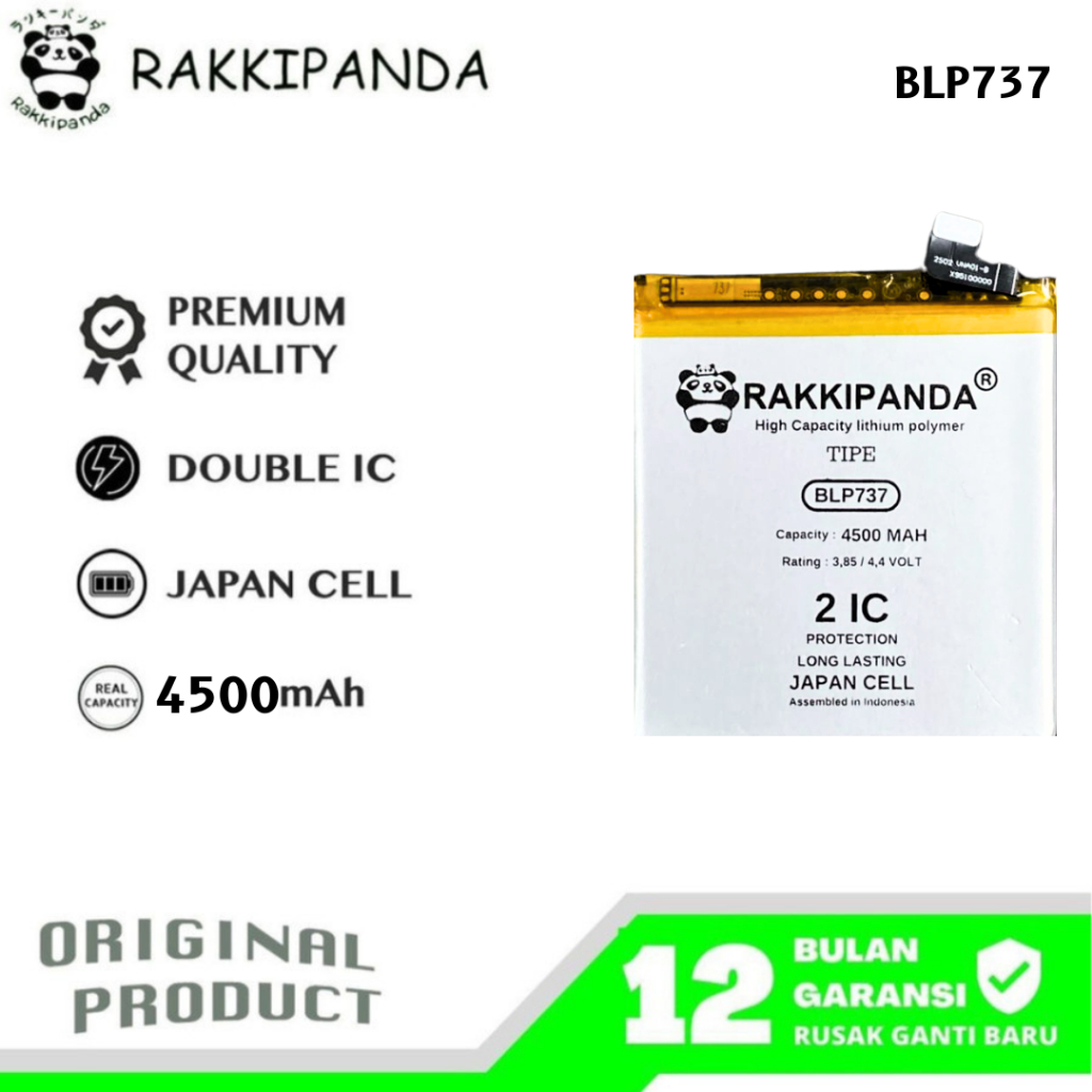 RakkiPanda - BLP737 Reno 2F / Reno 2Z Batre Batrai Baterai