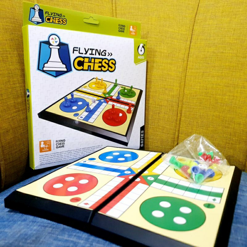 GDM - Mainan ludo chess anak edukatif - mainan ludo board game