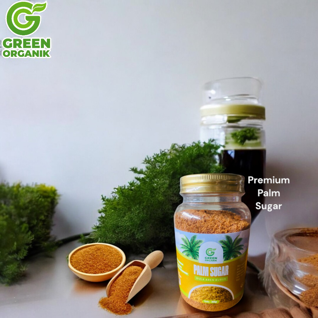 

GREEN ORGANIK Palm Sugar / Gula Aren Semut Murni 200gr