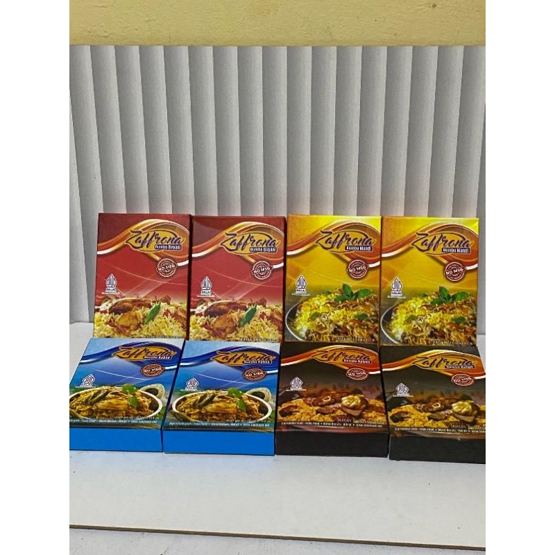 

Bumbu nasi basmati zaffron / bumbu nasi kebuli per box
