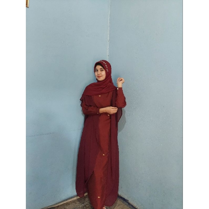 Gamis blongket palembang