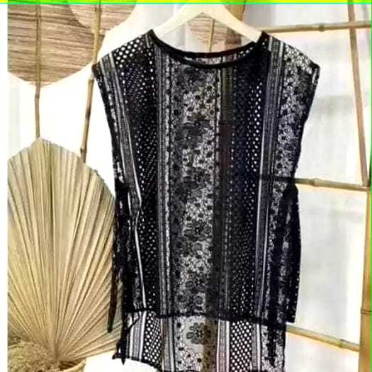 rompi wanita kekinian rompi outfit gamis vest burkat malika premium terbaru