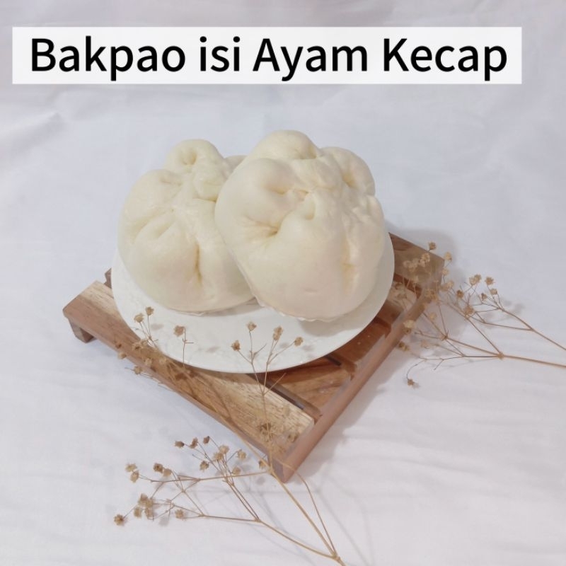 

Bakpao isi Ayam Kecap Halal tanpa pemutih