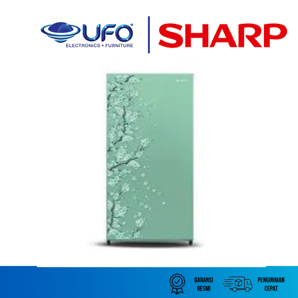 Sharp Kulkas 1 Pintu 133 Liter SJN162DSH