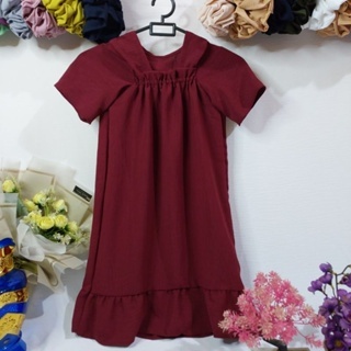 Drees Crinkle Anak/Daster fuji Anak/Daster Wanita Daster Viral Kekinian Daster Fuji Cringkel Baju An