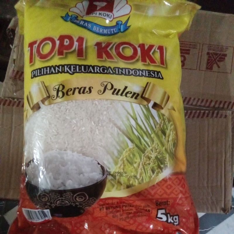 

beras topi koki 5kg