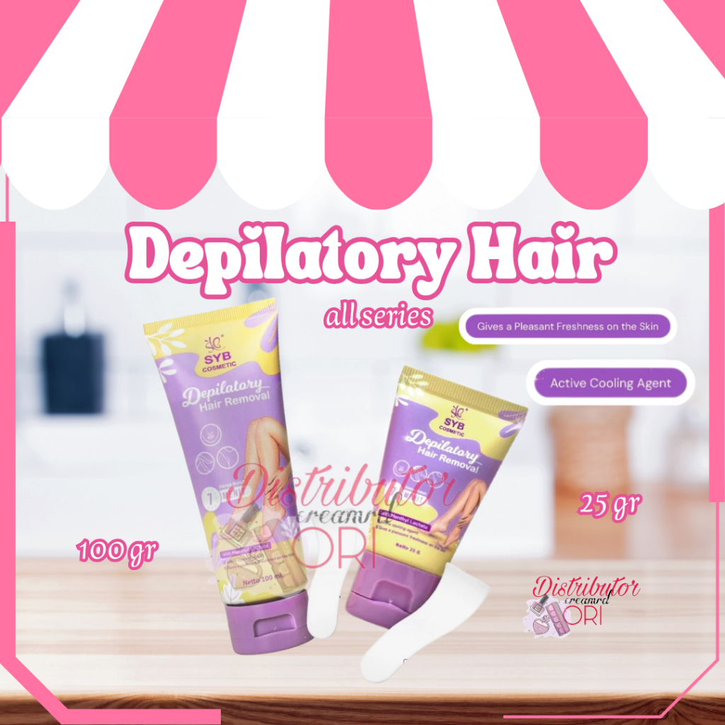 SYB Depilatory Hair Removal Menghilangkan bulu distributor cream ori