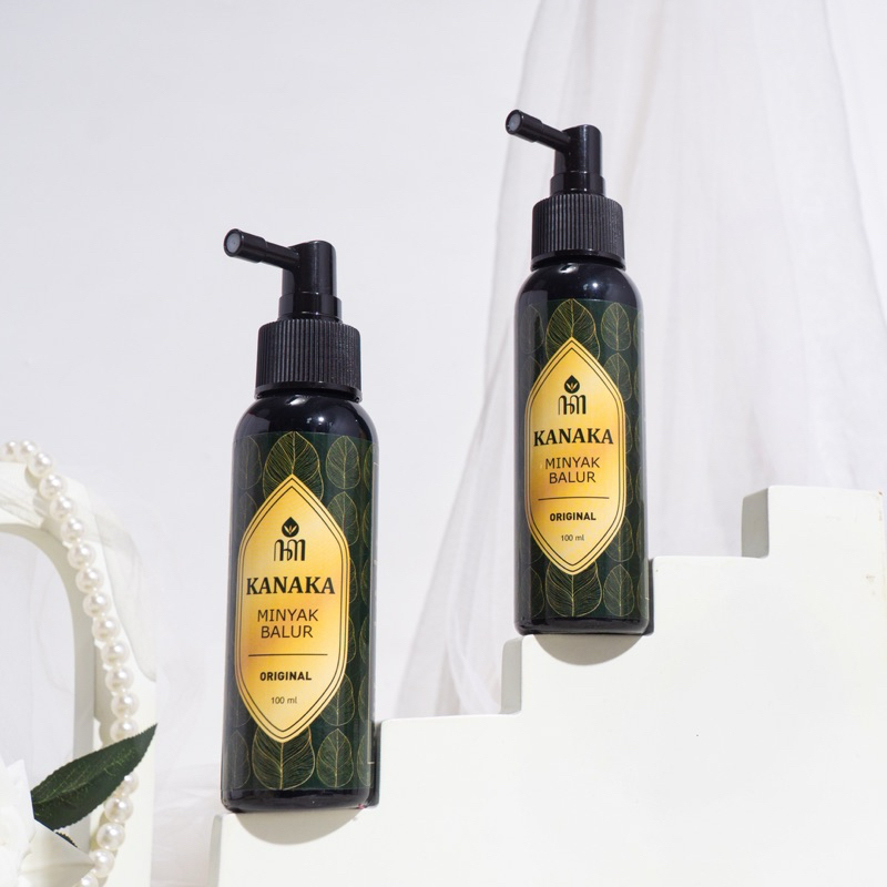 Bundle 2 Botol - Kanaka minyak balur Pijat Urut Terapi Aromaterapi Nyeri dan Kesemutan Healing Alami