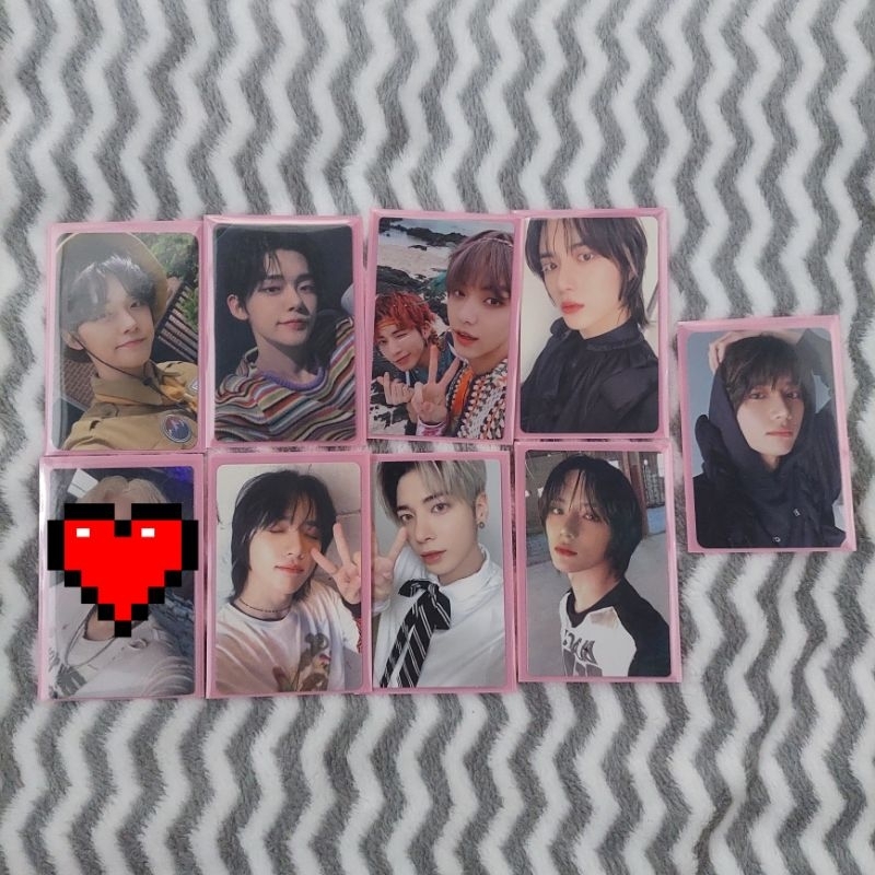 TXT PHOTOCARDS PC YEONJUN BEOMGYU TAEHYUN HUENINGKAI SCOUTS PRAMUKA