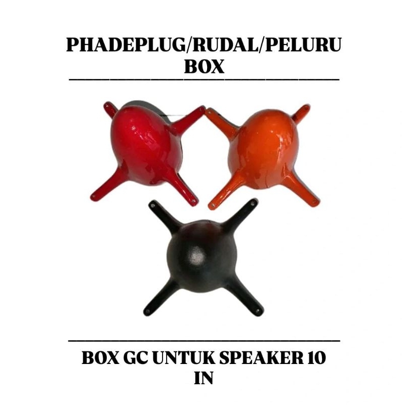 PHADEGPUG/RUDAL/PELURU BOX T20 ATAU BOX GC UNTUK SPEAKER 10 IN