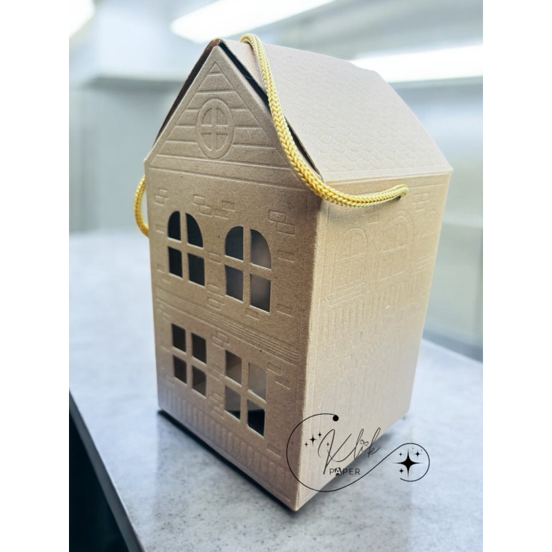 

Box Hampers Bentuk Rumah