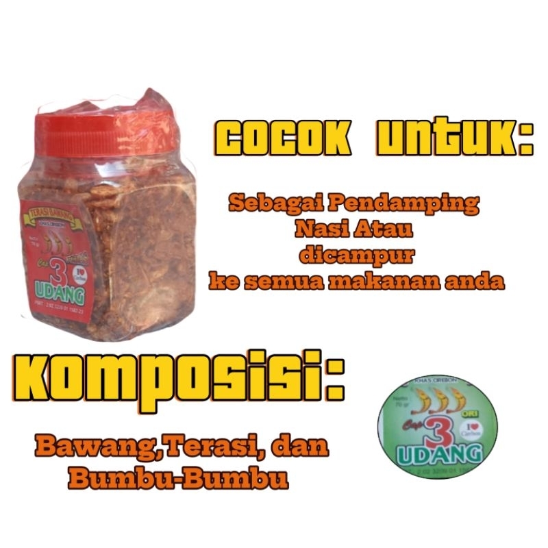 

Siwang 3 udang,netto 70 g 100% halal