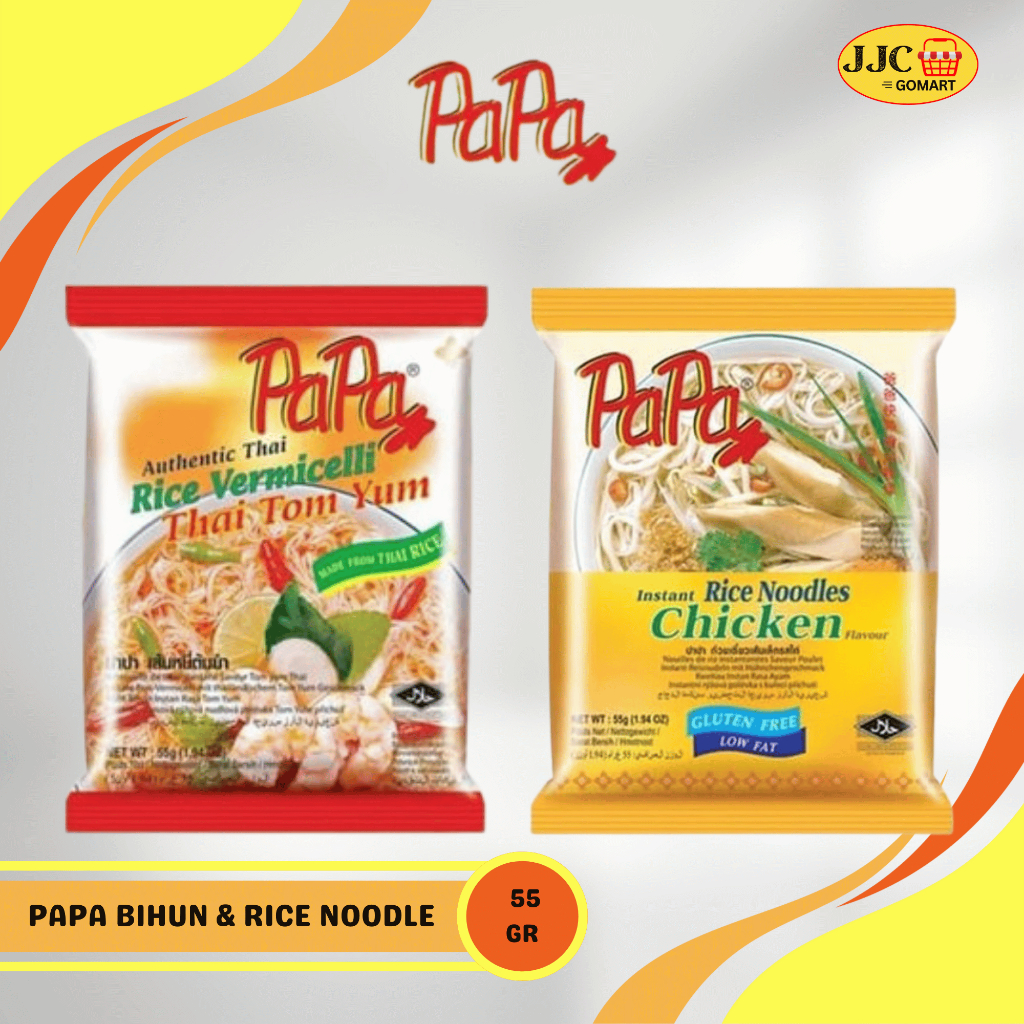 

PAPA 55g | BIHUN TOMYUM | RICE NOODLE CHICKEN