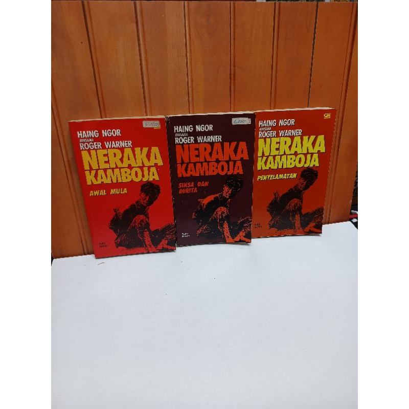 Buku Neraka Kamboja 1-3 by Haing Ngor Original Preloved