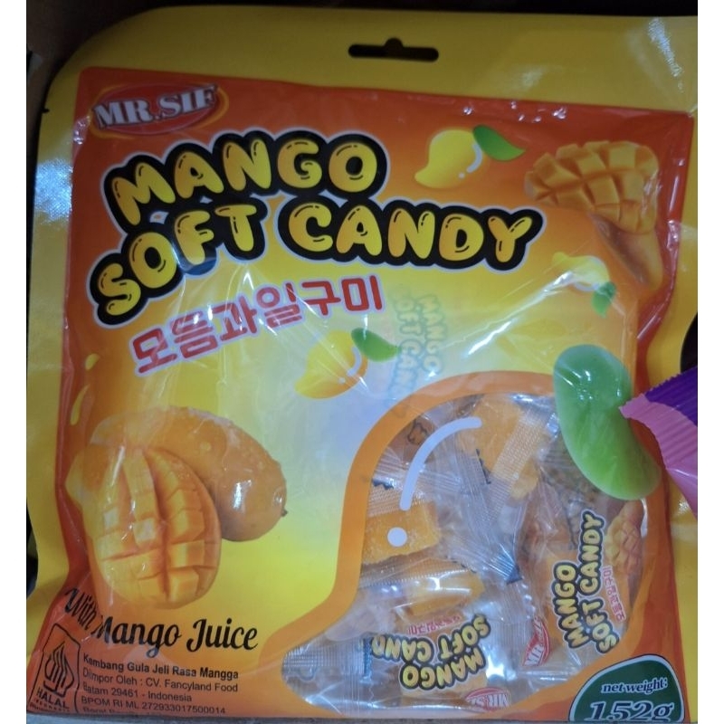 

Mr Sif Permen Lunak Rasa Mangga