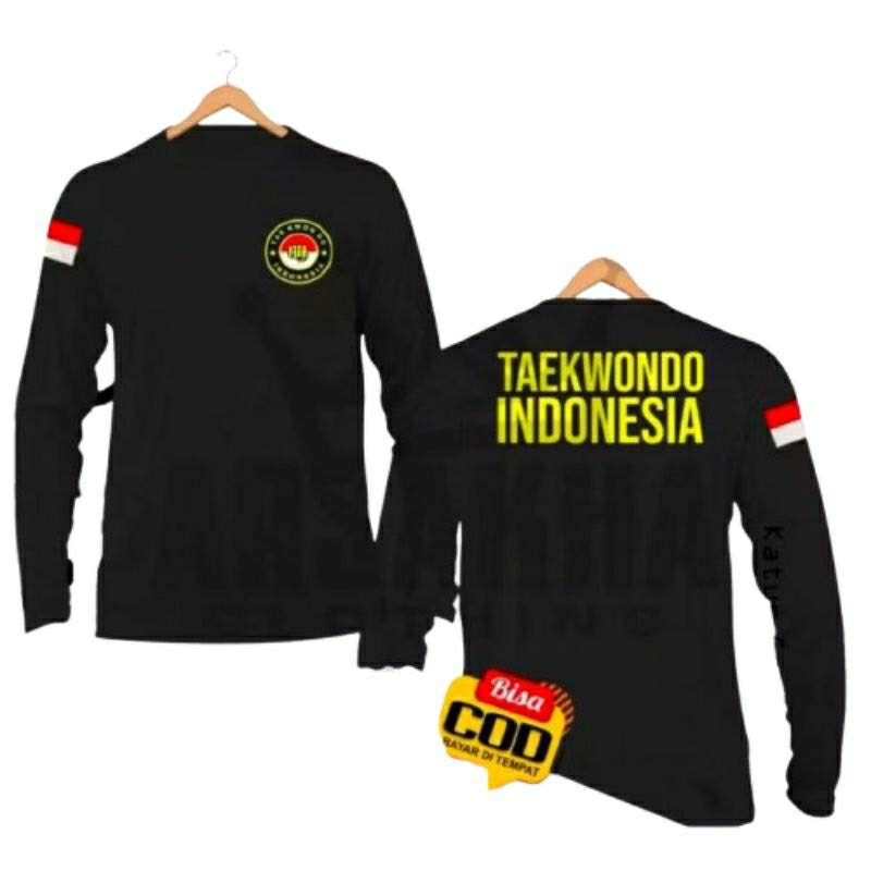 KAOS LENGAN PANJANG TAEKWONDO INDONESIA