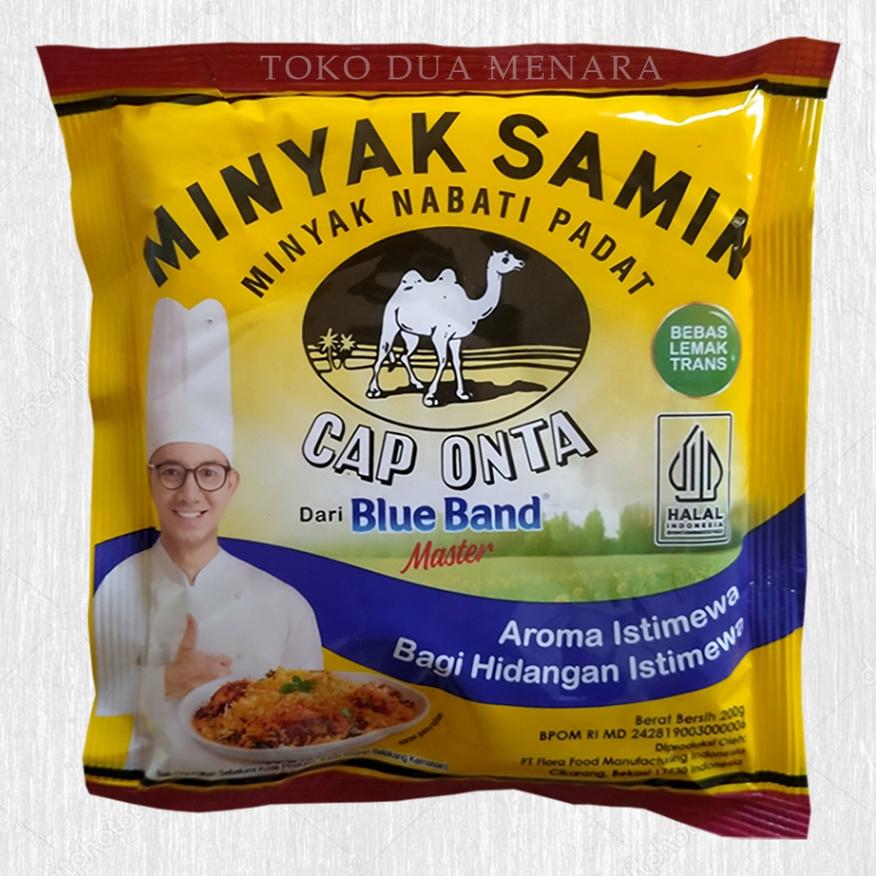 

Minyak Samin Cap Onta 200 Gram - Minyak Samin Sachet