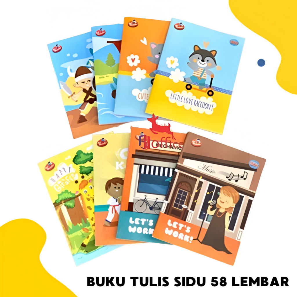 

(1 PCS) Buku Tulis Sinar Dunia / SIDU 58 isi 1 BUKU ukuran Kwarto - Sidu Buku Tulis 58 Lembar