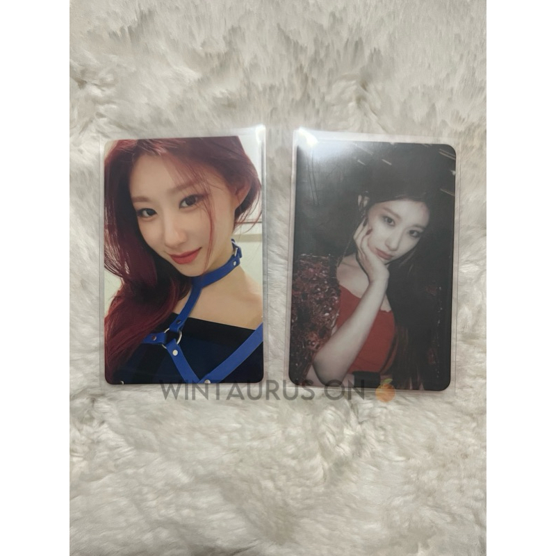 (OFFICIAL) PHOTOCARD ITZY CHAERYEONG NBD NO BAD DAYS GUESS WHO LIMITED EDITION VERS.