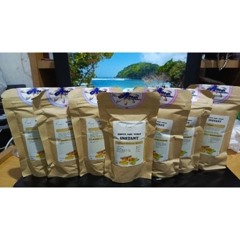 

Bubuk Instan Kunyit, Jahe, dan sereh 100gr