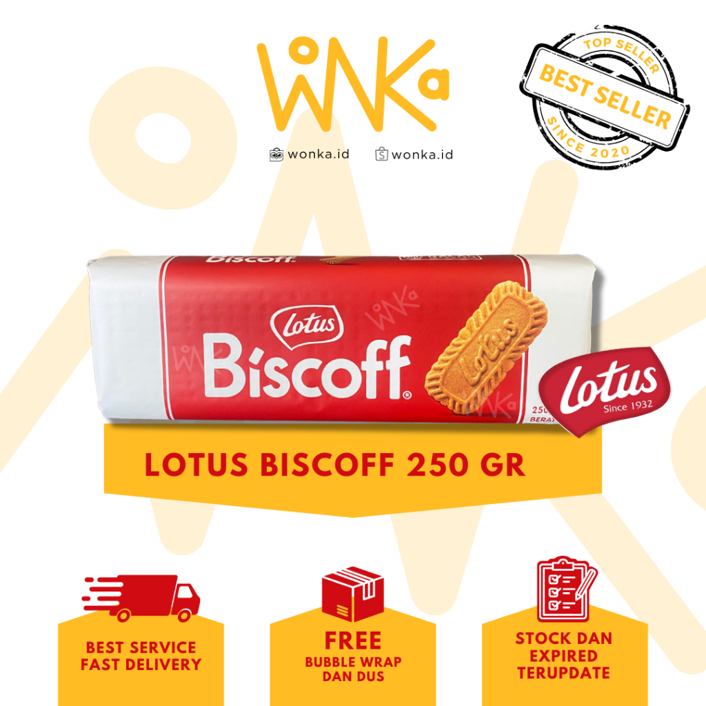 

Lotus Biscoff 250gr - Biskuit Speculoos Caramel Cookies Cinnamon