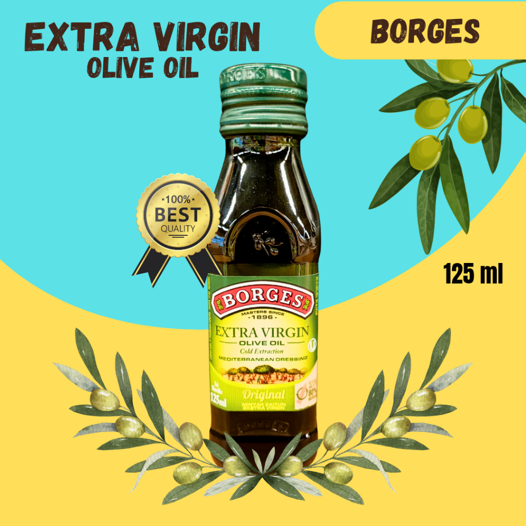 

BORGES EXTRA VIRGIN OLIVE OIL 125ML BOTOL