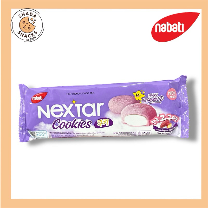 

Nabati Nextar Cookie Korean Goguma Flavoured | Jajan Murah | Enak